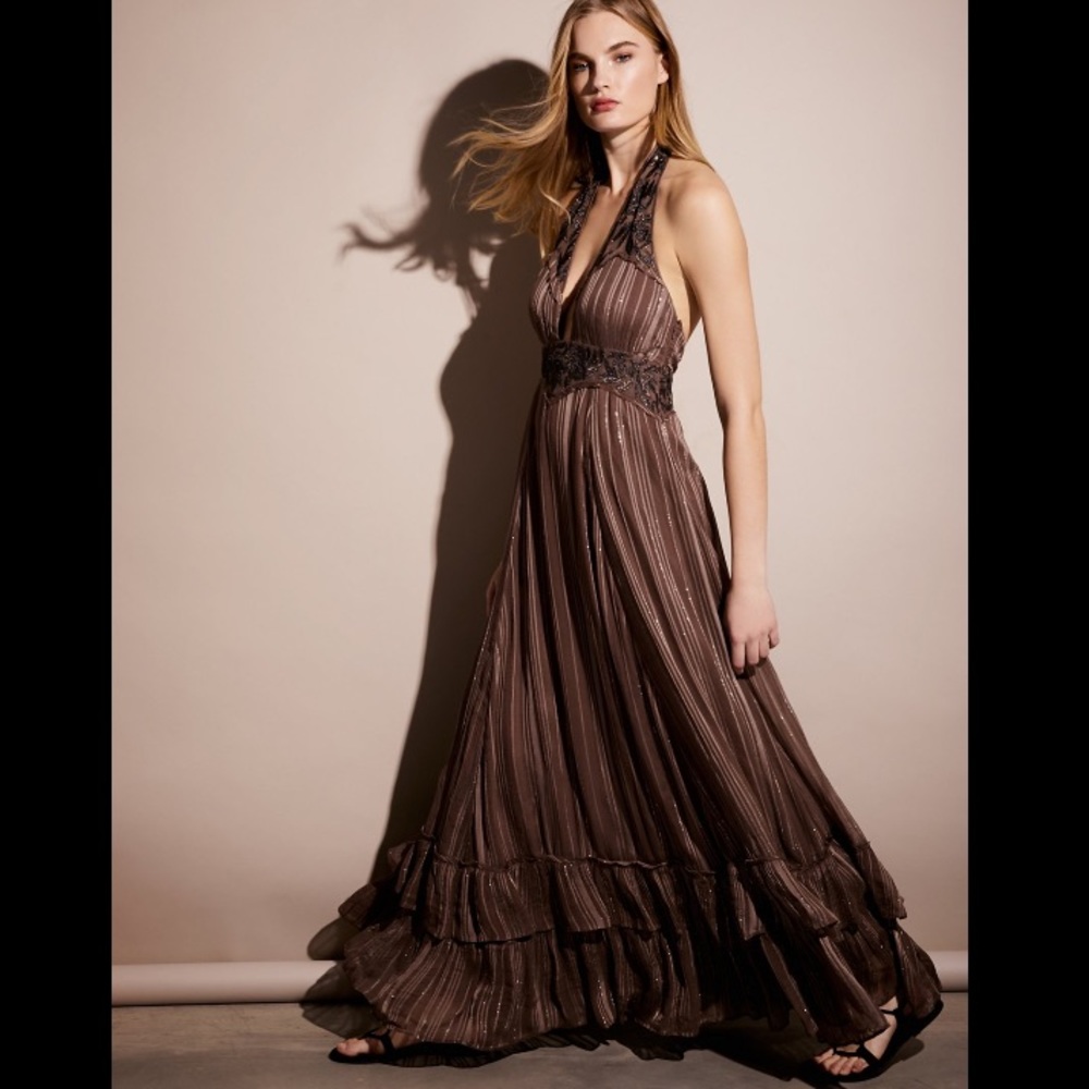 🚫SOLD Free People Isadora maxi dress size 8